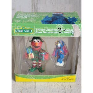 Kurt Adler Elmo grover gifts vintage ornament‎ Xmas unique